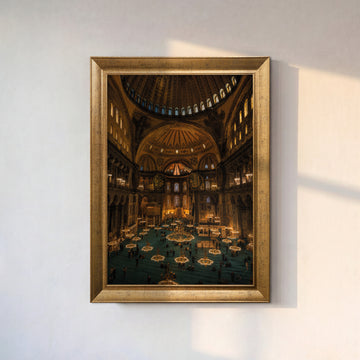 Ayasofya-i Kebîr Câmi-i Şerîfi Kanvas Tablo