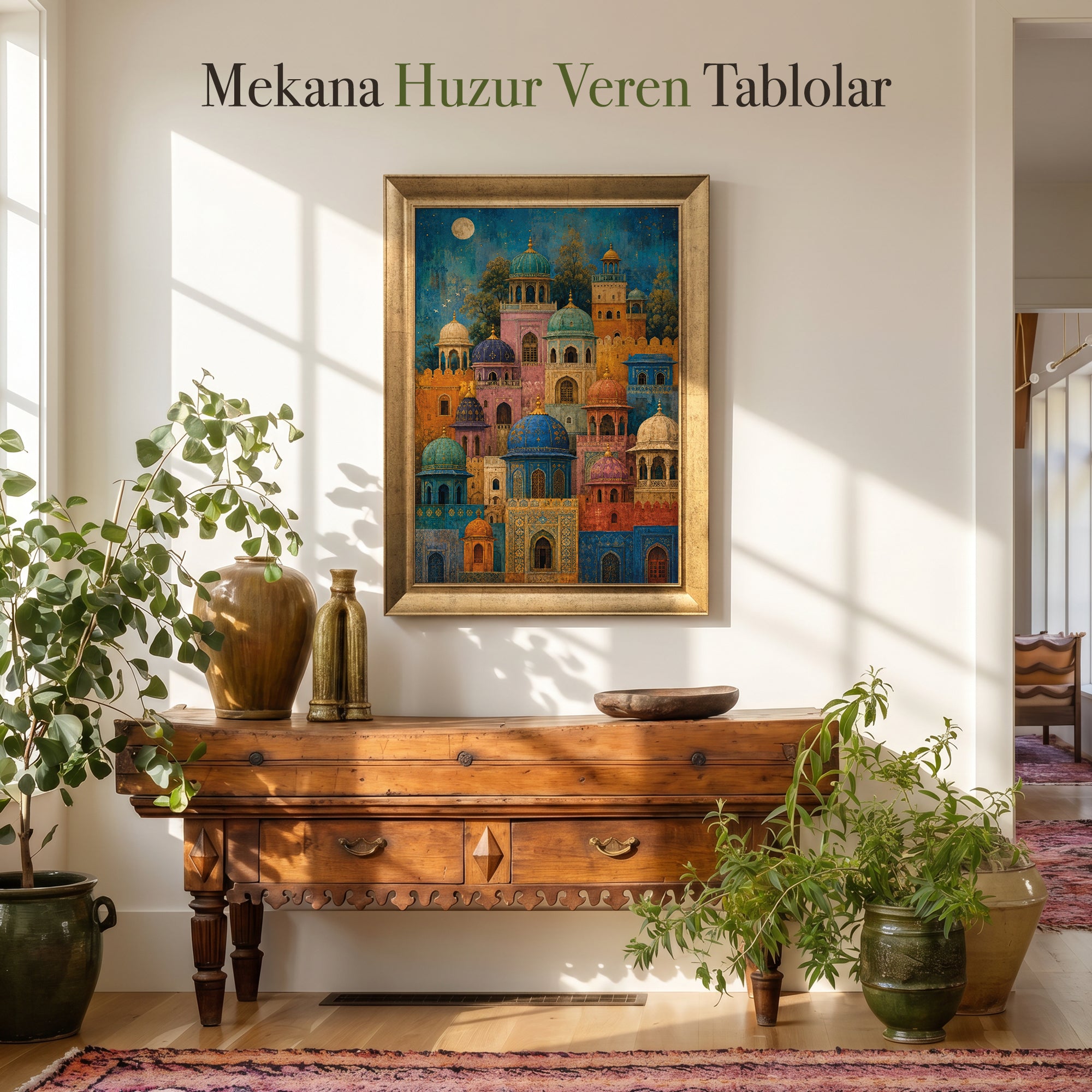 Vintage Vase and Flowers Canvas Painting