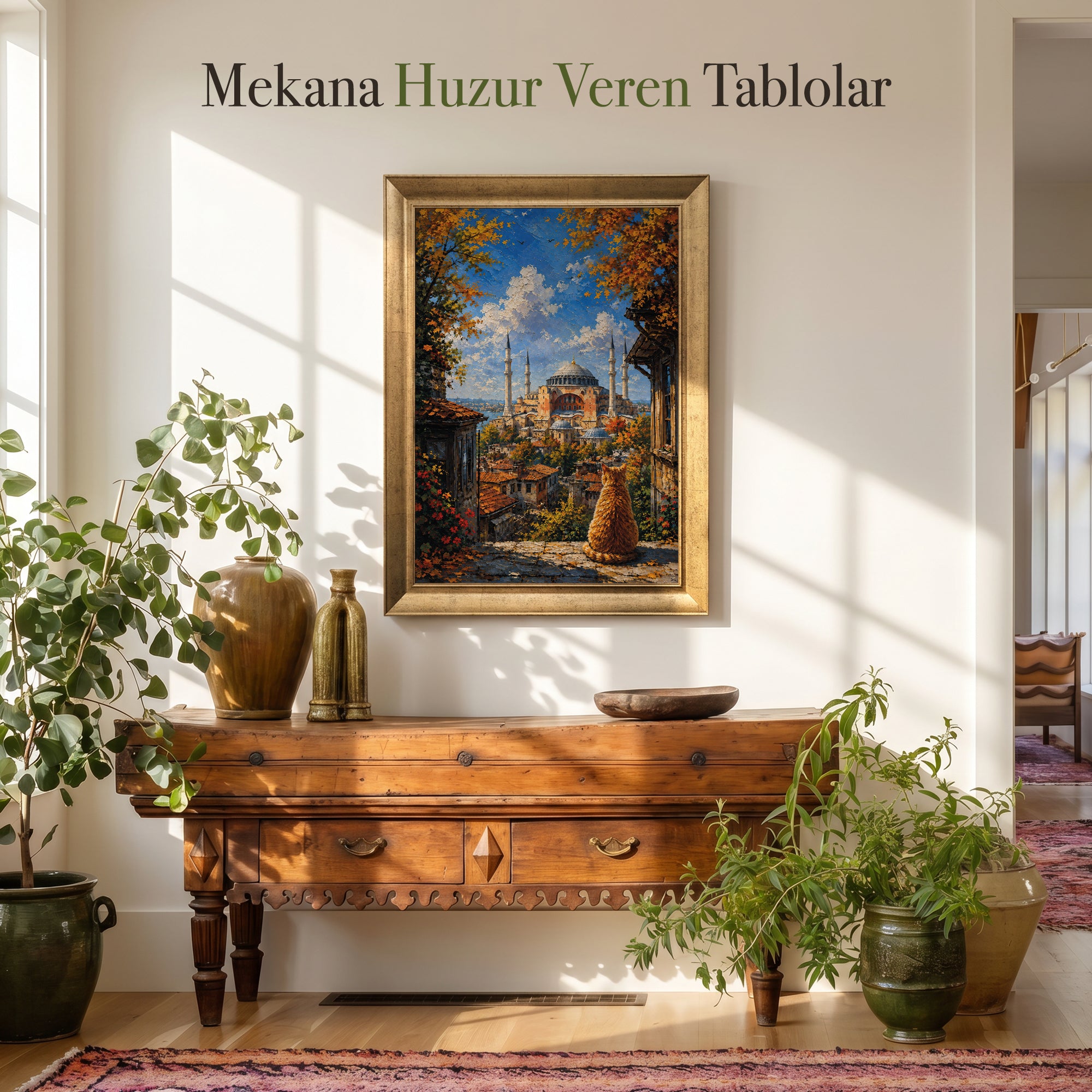 Vintage Vase and Flowers Canvas Painting