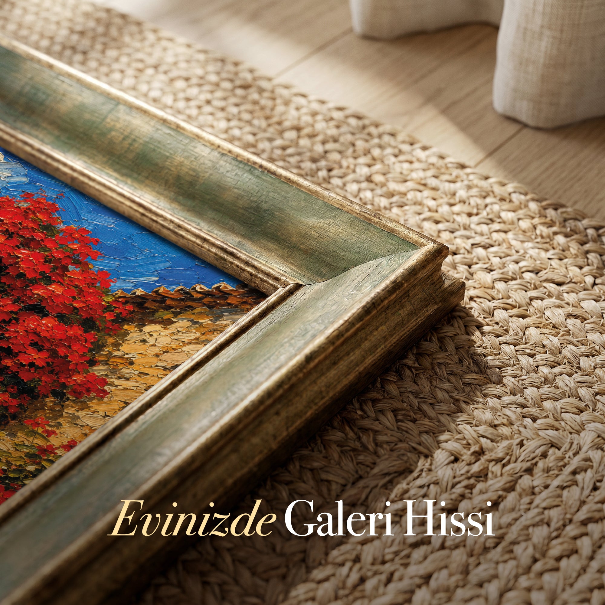 Vintage Vase and Flowers Canvas Painting