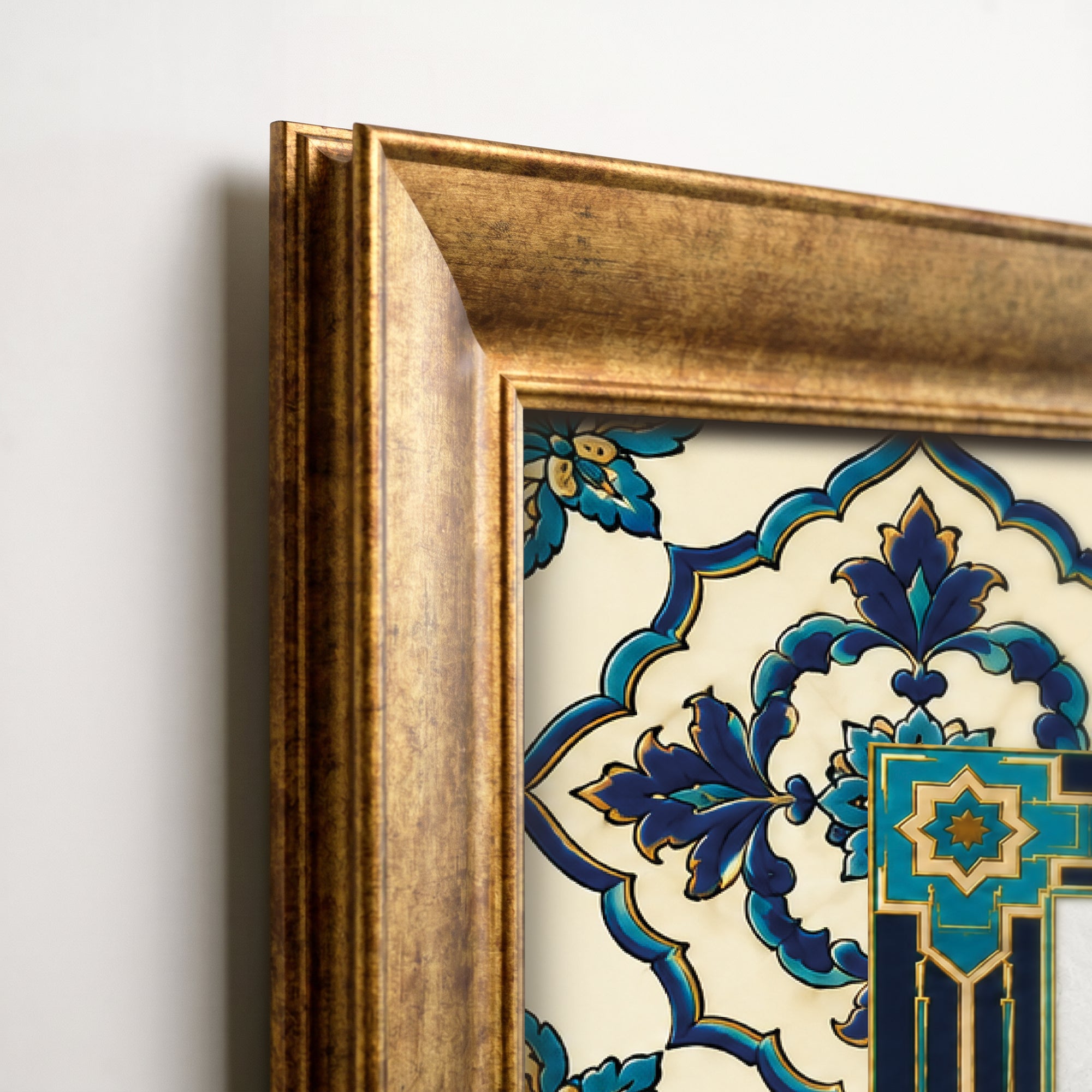 Vintage Vase and Flowers Canvas Painting