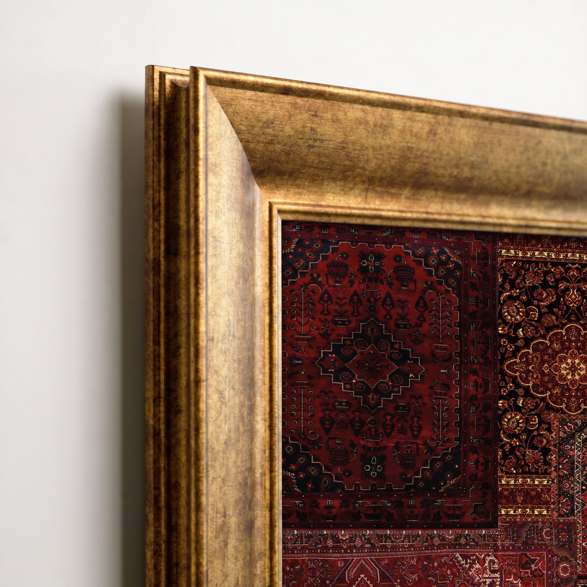 Subhanallah-Vintage Halı Kanvas Tablo