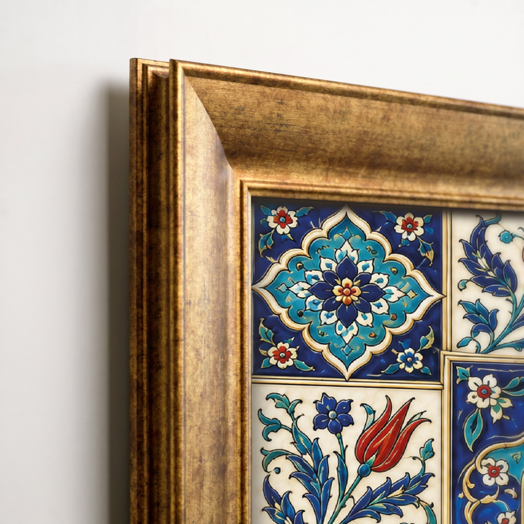 Vintage Vase and Flowers Canvas Painting