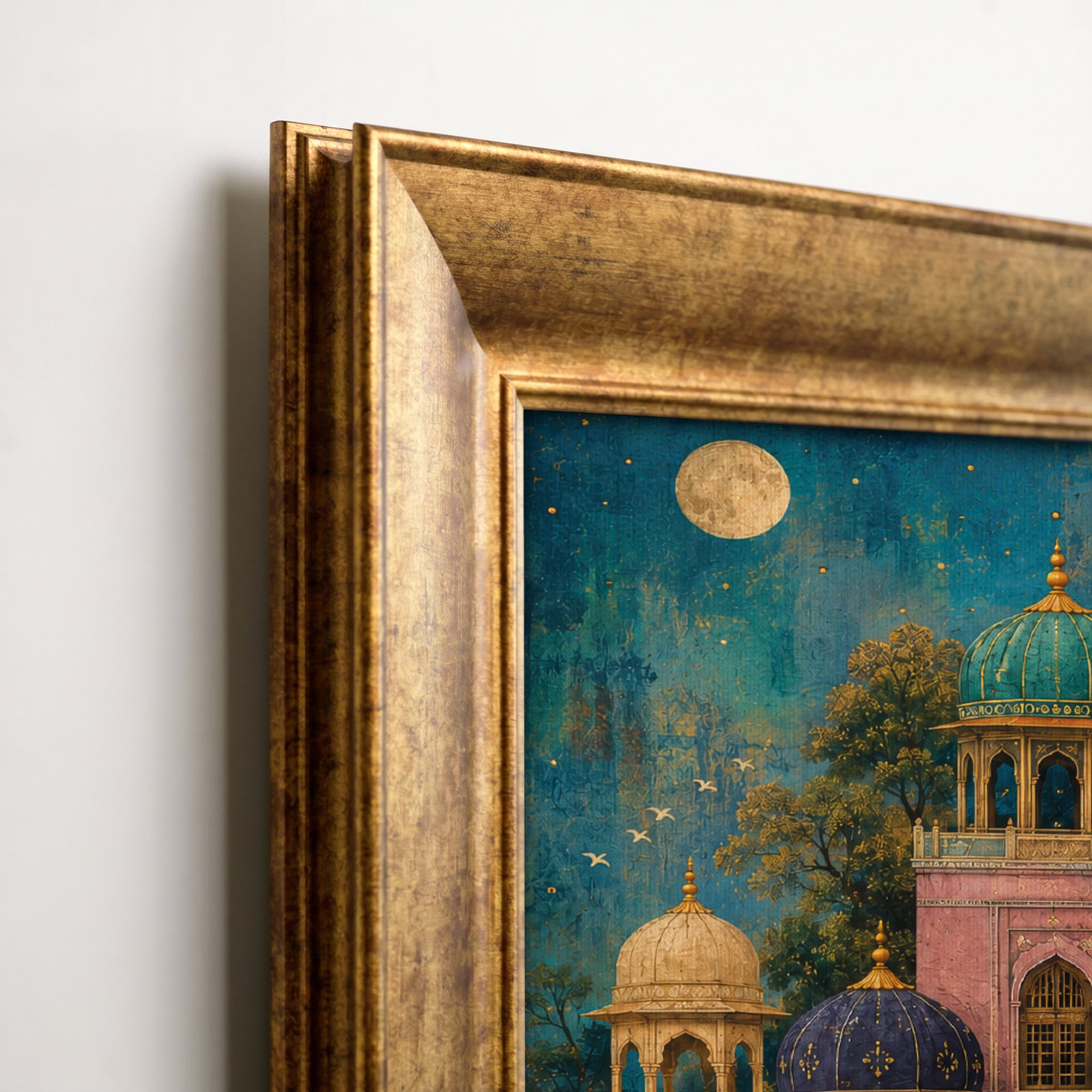 Vintage Vase and Flowers Canvas Painting