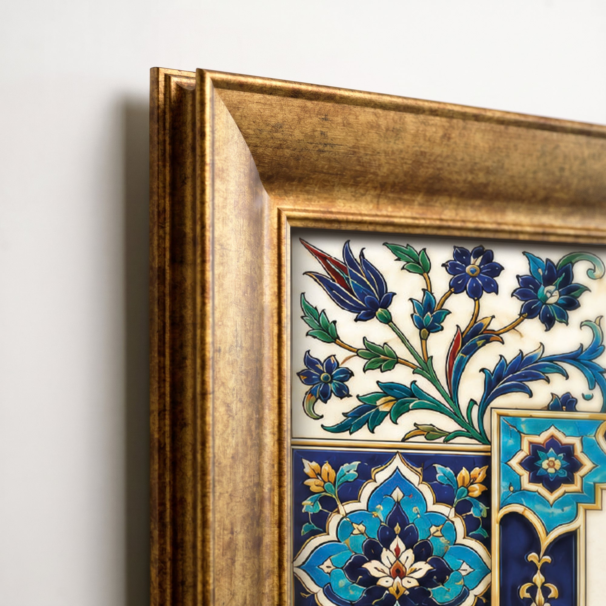 Vintage Vase and Flowers Canvas Painting